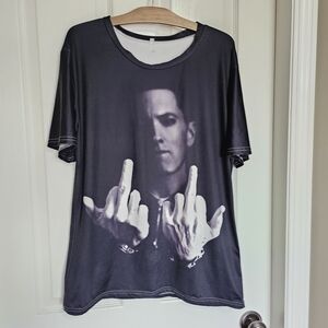 EMINEM | Black & White Tee - Large
